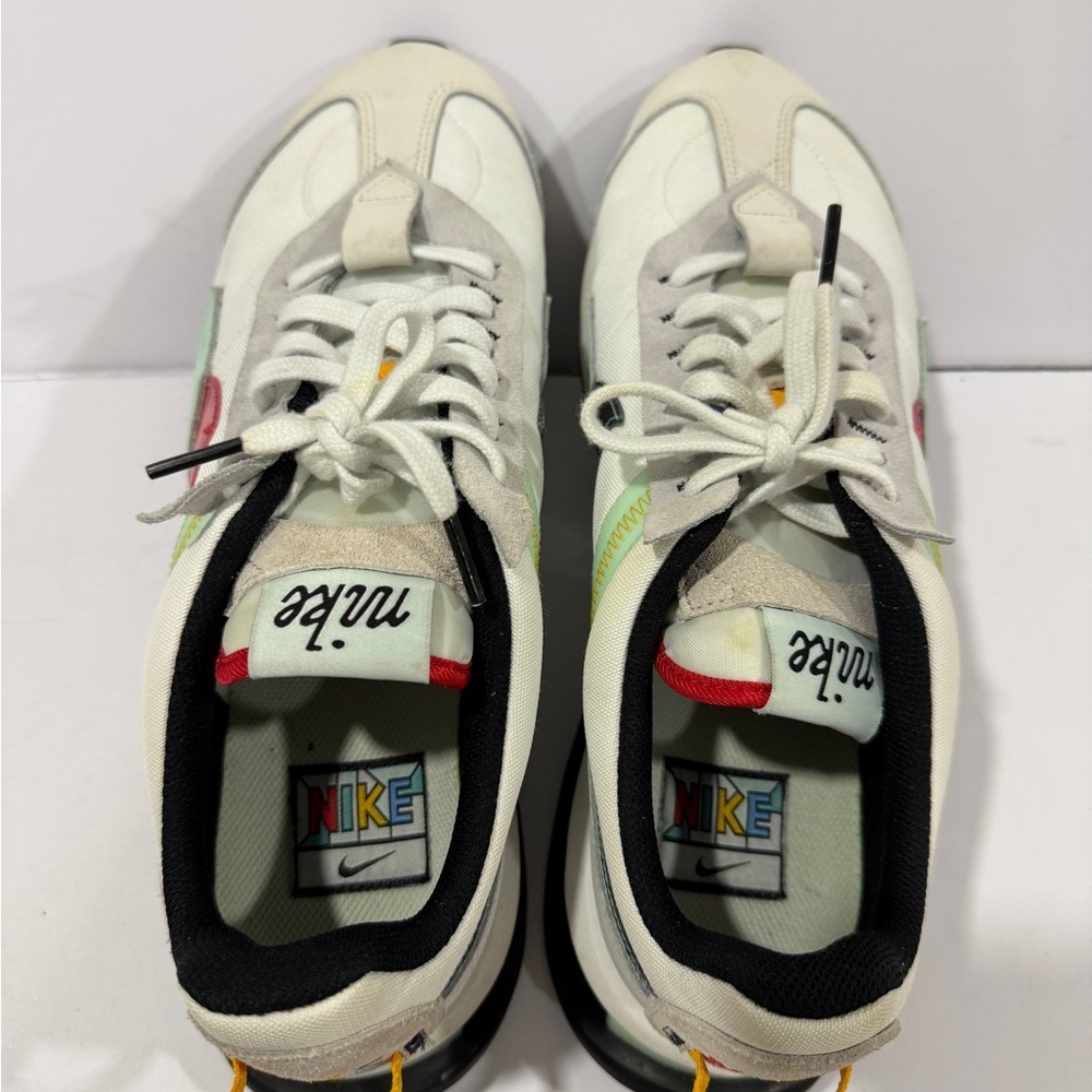 Nike Air Max Pre Day Sneakers Sail Multi Color Men’s Size 12 Running Shoes - Picture 2 of 4